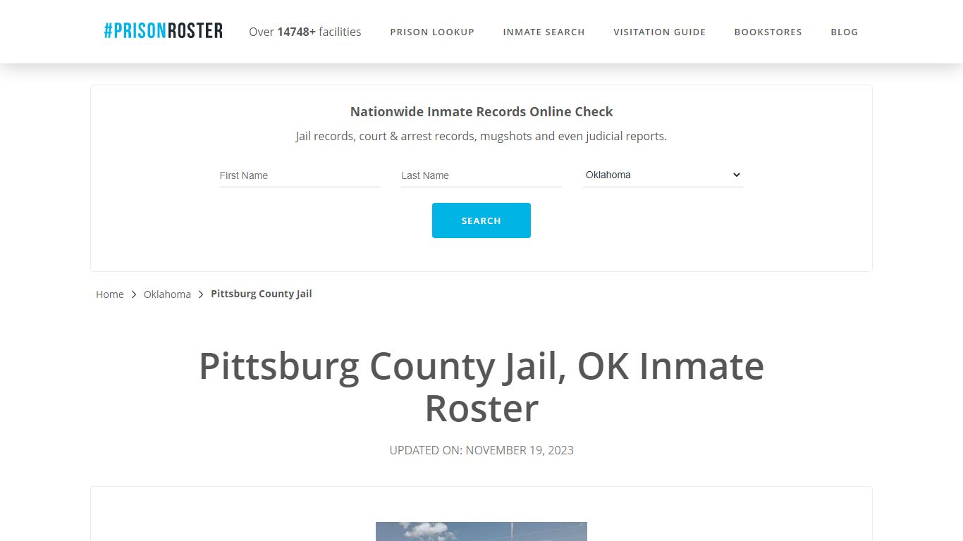 Pittsburg County Jail, OK Inmate Roster - Prisonroster
